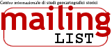 La mailing-list del Centro studi