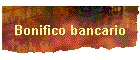 Bonifico bancario